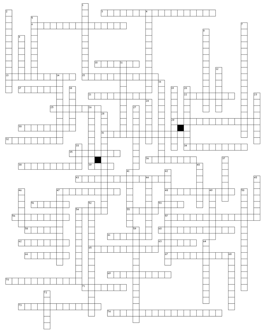 crossword puzzle image