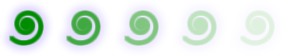 green spiral