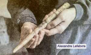 Whale bone tool