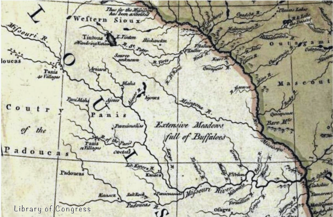 William Fadden 177 map of Nebraska