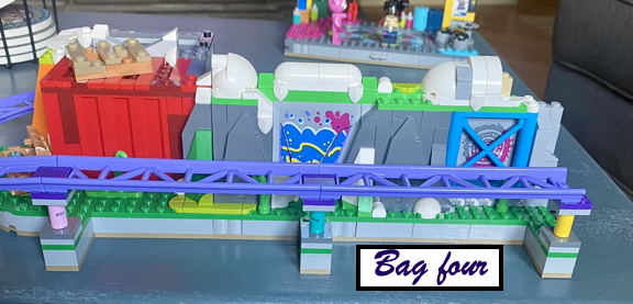 Bag four outside