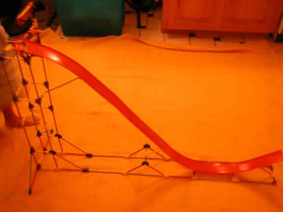 Set up of down hill system