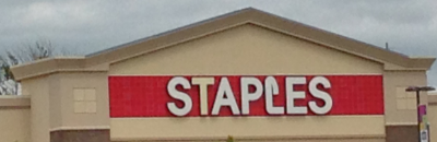 SIgn Staples