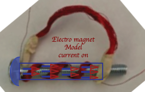 electromagnet on