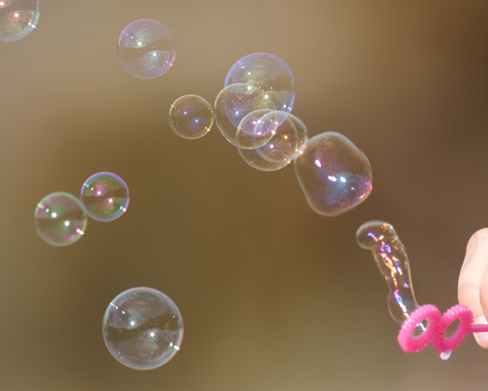 Bubbles and wand
