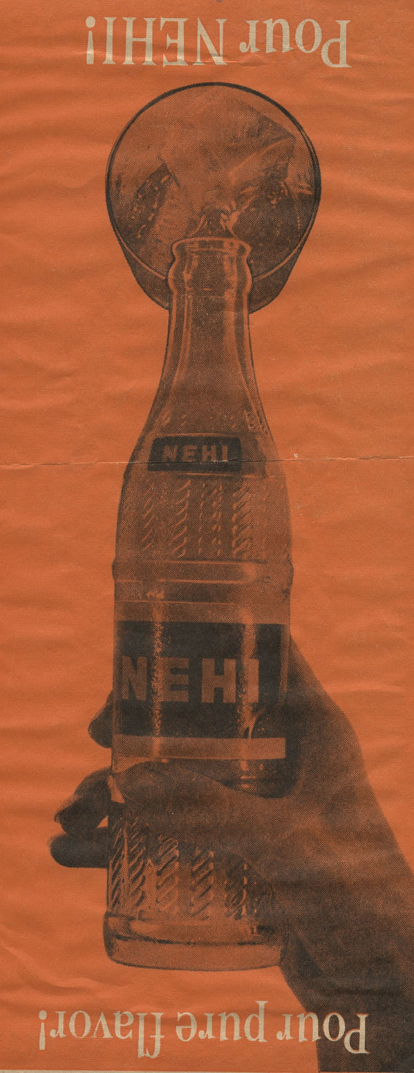 Orange Nehi pop