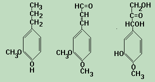 three lignin molecules